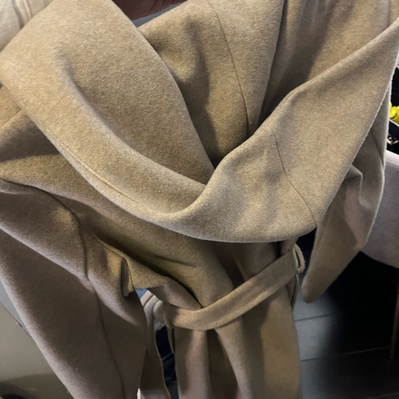 Zara hooded drape jacket (M) - Picture 3 of 6